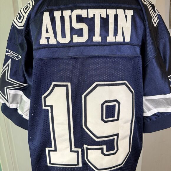 Dallas Cowboys Miles Austin Jersey Mens 50 Reebok On Field 50th Anniversary Sewn - Picture 6 of 13